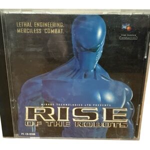 Rise of The Robots, PC CD-ROM Version,‎  1994 Time Warner Interactive